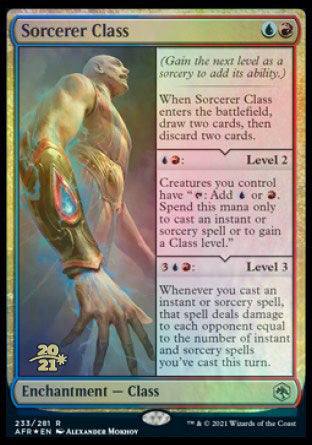 Sorcerer Class [Dungeons & Dragons: Adventures in the Forgotten Realms Prerelease Promos] | Dragon's Lair Comics and Fantasy Houston TX