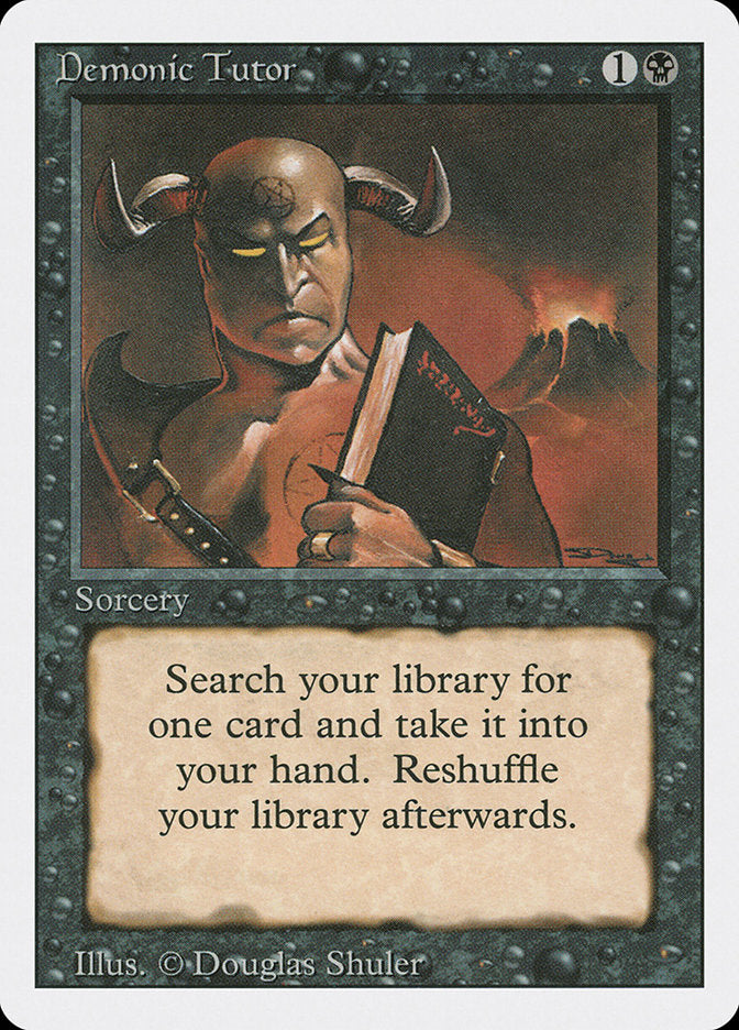 Demonic Tutor [Revised Edition] | Dragon's Lair Comics and Fantasy Houston TX