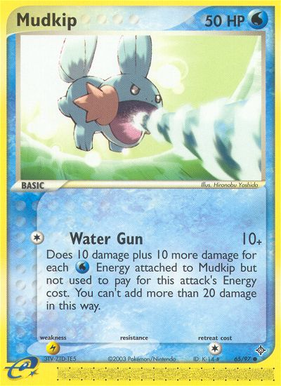 Mudkip (65/97) [EX: Dragon] | Dragon's Lair Comics and Fantasy Houston TX