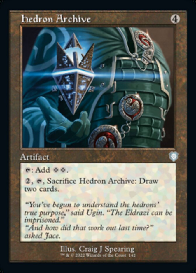Hedron Archive (Retro) [The Brothers' War Commander] | Dragon's Lair Comics and Fantasy Houston TX