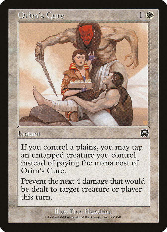 Orim's Cure [Mercadian Masques] | Dragon's Lair Comics and Fantasy Houston TX