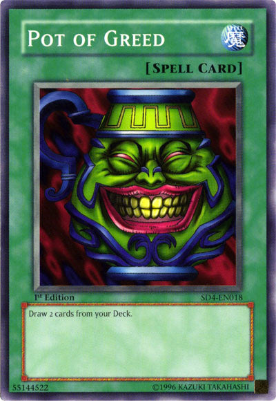Pot of Greed [SD4-EN018] Common | Dragon's Lair Comics and Fantasy Houston TX