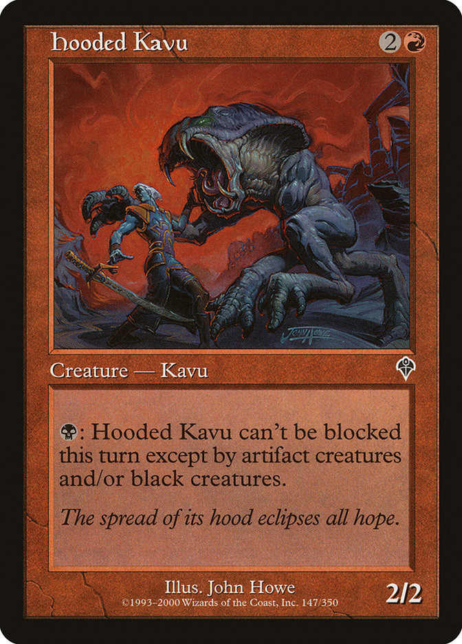 Hooded Kavu [Invasion] | Dragon's Lair Comics and Fantasy Houston TX