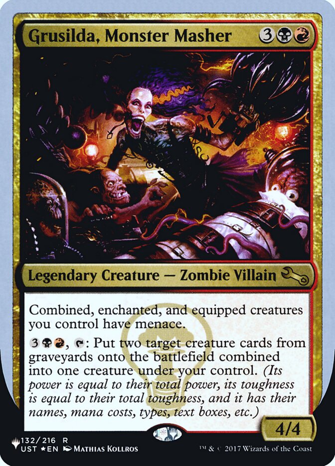 Grusilda, Monster Masher (Unfinity Foil Edition) [The List] | Dragon's Lair Comics and Fantasy Houston TX