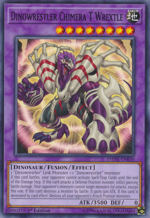 Dinowrestler Chimera T Wrextle [DANE-EN030] Common | Dragon's Lair Comics and Fantasy Houston TX