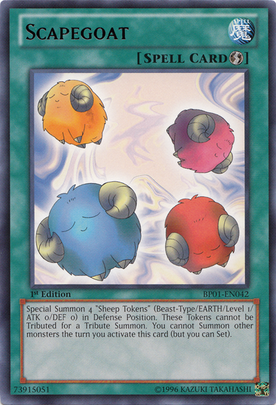 Scapegoat [BP01-EN042] Rare | Dragon's Lair Comics and Fantasy Houston TX