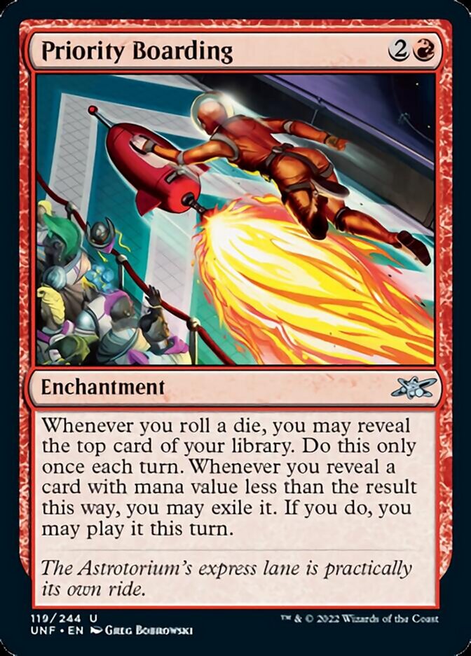 Priority Boarding [Unfinity] | Dragon's Lair Comics and Fantasy Houston TX