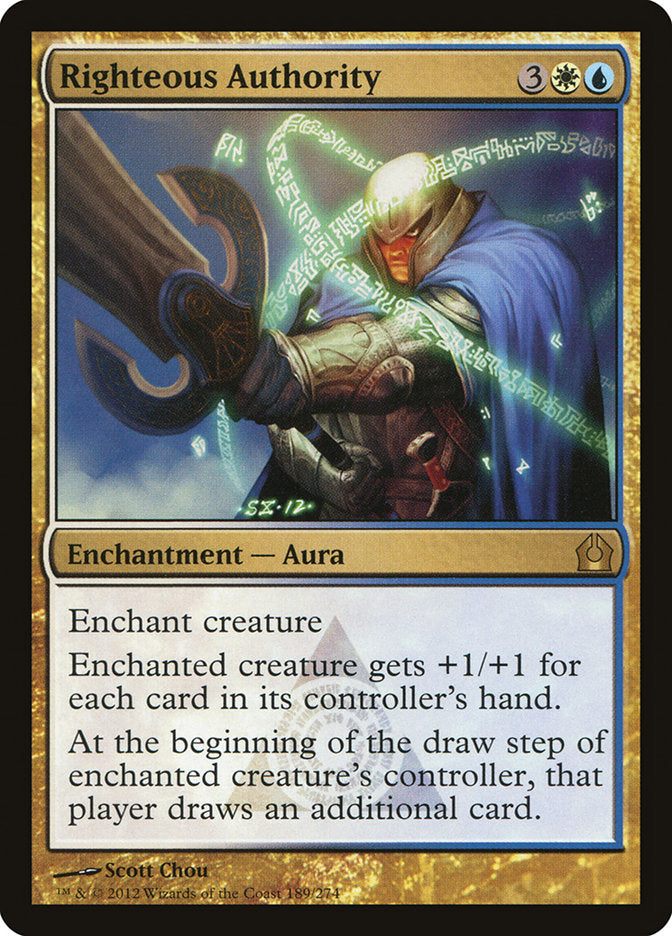 Righteous Authority [Return to Ravnica] | Dragon's Lair Comics and Fantasy Houston TX