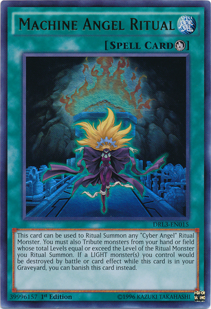 Machine Angel Ritual [DRL3-EN015] Ultra Rare | Dragon's Lair Comics and Fantasy Houston TX