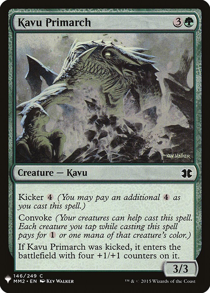 Kavu Primarch [Mystery Booster] | Dragon's Lair Comics and Fantasy Houston TX