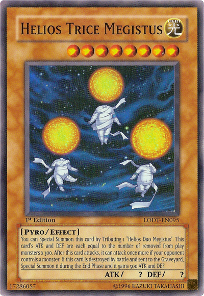 Helios Trice Megistus [LODT-EN095] Super Rare | Dragon's Lair Comics and Fantasy Houston TX