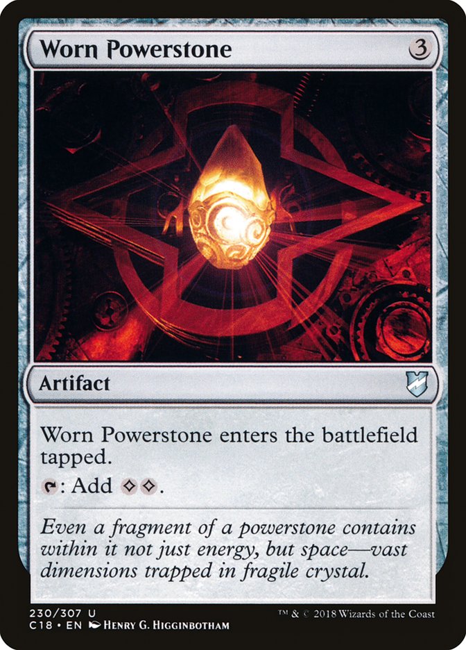 Worn Powerstone [Commander 2018] | Dragon's Lair Comics and Fantasy Houston TX