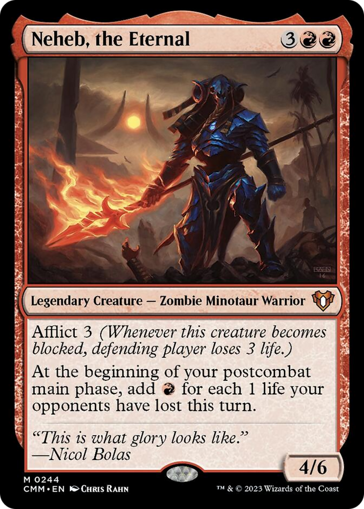 Neheb, the Eternal [Commander Masters] | Dragon's Lair Comics and Fantasy Houston TX
