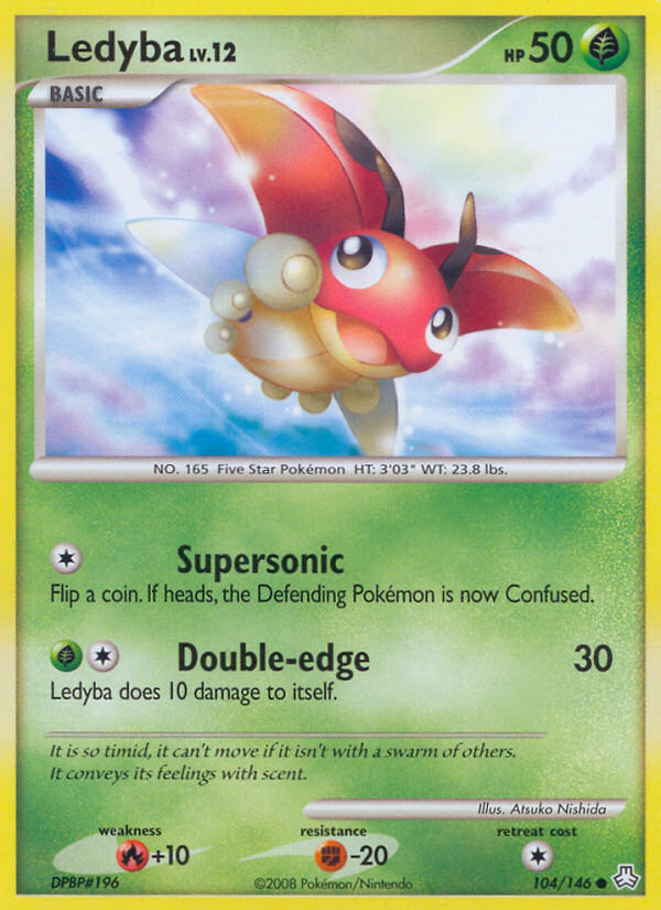Ledyba (104/146) [Diamond & Pearl: Legends Awakened] | Dragon's Lair Comics and Fantasy Houston TX