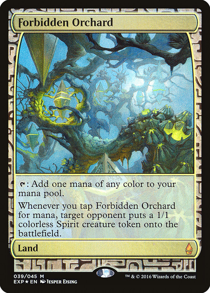 Forbidden Orchard [Zendikar Expeditions] | Dragon's Lair Comics and Fantasy Houston TX