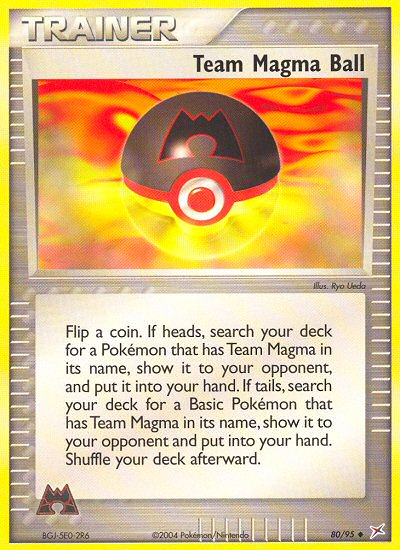 Team Magma Ball (80/95) [EX: Team Magma vs Team Aqua] | Dragon's Lair Comics and Fantasy Houston TX