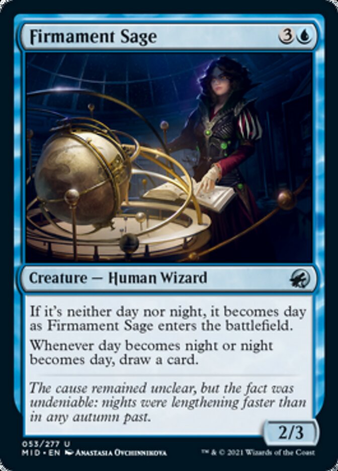 Firmament Sage [Innistrad: Midnight Hunt] | Dragon's Lair Comics and Fantasy Houston TX