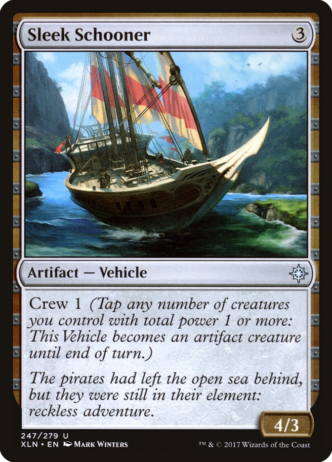 Sleek Schooner [Ixalan] | Dragon's Lair Comics and Fantasy Houston TX