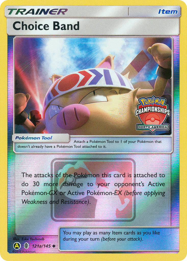 Choice Band (121a/145) (North America Championships) [Sun & Moon: Guardians Rising] | Dragon's Lair Comics and Fantasy Houston TX