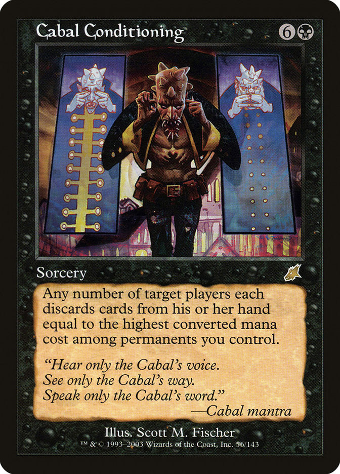 Cabal Conditioning [Scourge] | Dragon's Lair Comics and Fantasy Houston TX