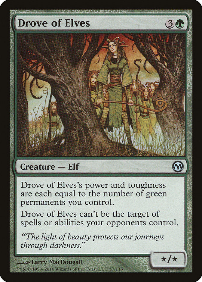 Drove of Elves [Duels of the Planeswalkers] | Dragon's Lair Comics and Fantasy Houston TX