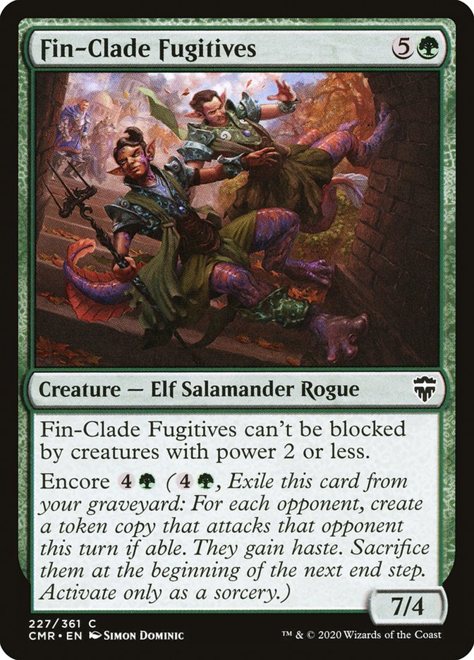 Fin-Clade Fugitives [Commander Legends] | Dragon's Lair Comics and Fantasy Houston TX