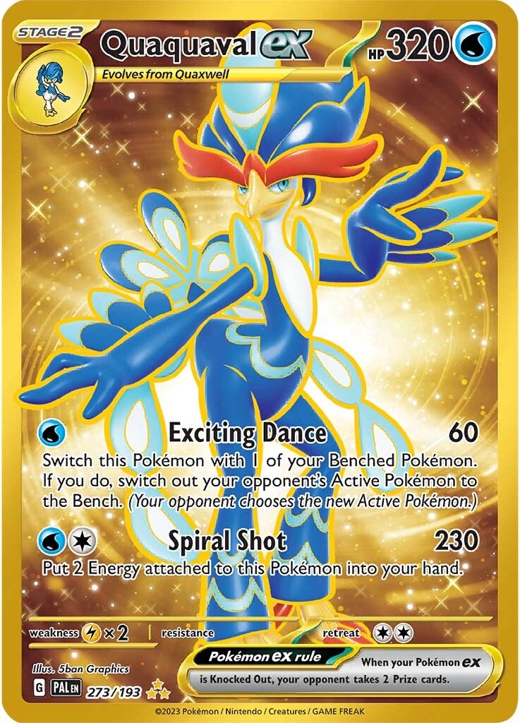 Quaquaval ex (273/193) [Scarlet & Violet: Paldea Evolved] | Dragon's Lair Comics and Fantasy Houston TX