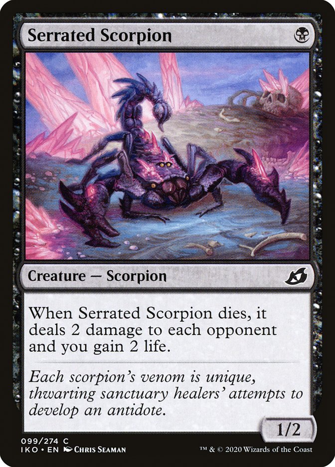 Serrated Scorpion [Ikoria: Lair of Behemoths] | Dragon's Lair Comics and Fantasy Houston TX