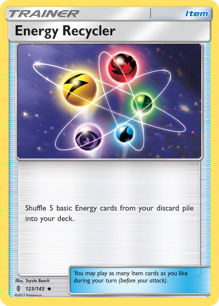 Energy Recycler (123/145) [Sun & Moon: Guardians Rising] | Dragon's Lair Comics and Fantasy Houston TX