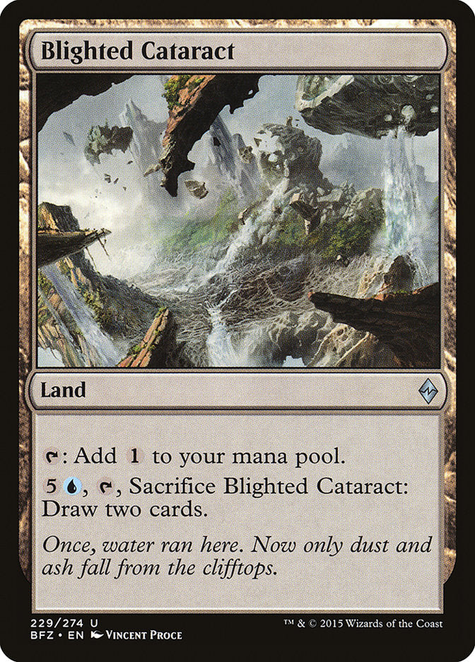Blighted Cataract [Battle for Zendikar] | Dragon's Lair Comics and Fantasy Houston TX