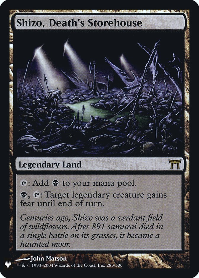 Shizo, Death's Storehouse [Mystery Booster] | Dragon's Lair Comics and Fantasy Houston TX