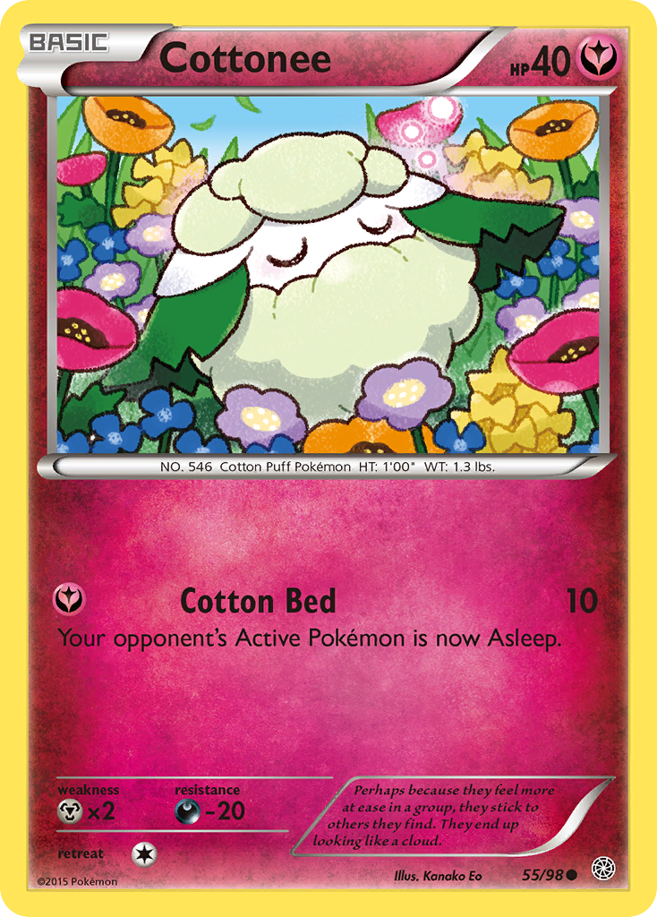 Cottonee (55/98) [XY: Ancient Origins] | Dragon's Lair Comics and Fantasy Houston TX
