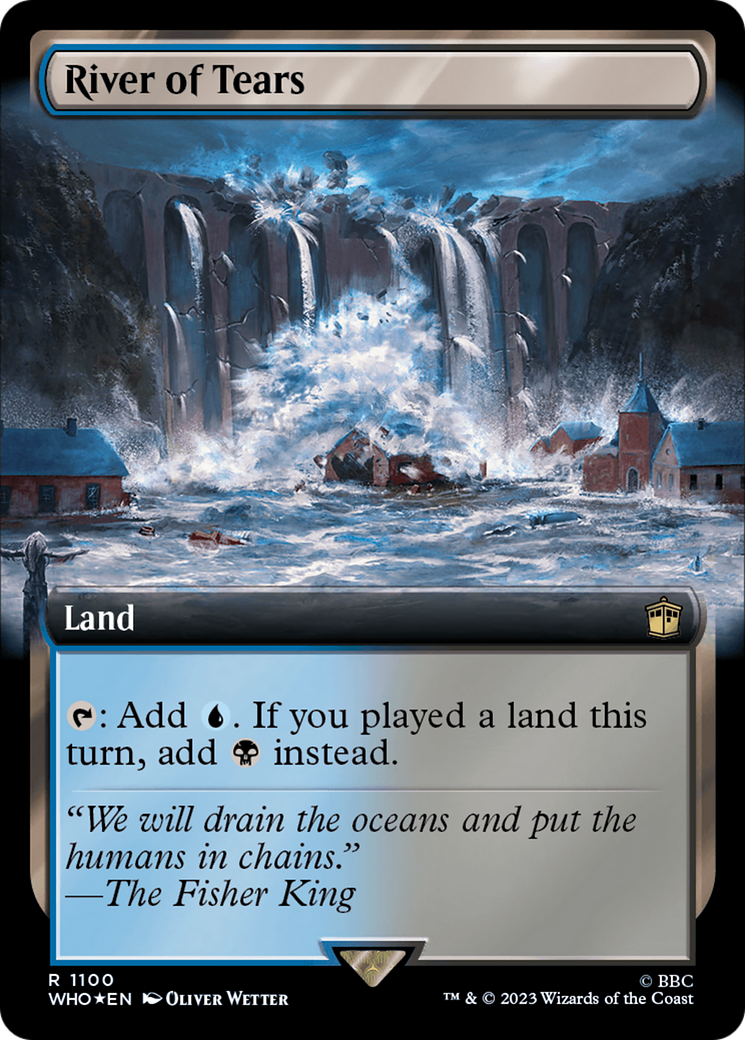 River of Tears (Extended Art) (Surge Foil) [Doctor Who] | Dragon's Lair Comics and Fantasy Houston TX