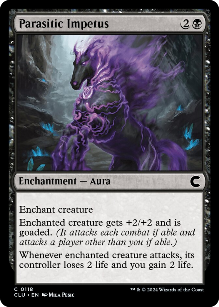 Parasitic Impetus [Ravnica: Clue Edition] | Dragon's Lair Comics and Fantasy Houston TX
