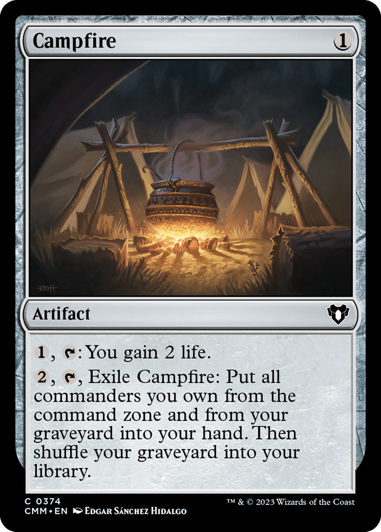 Campfire [Commander Masters] | Dragon's Lair Comics and Fantasy Houston TX