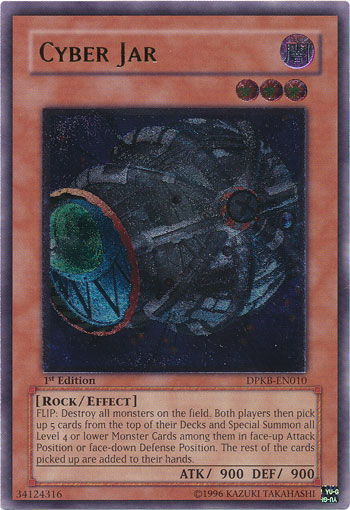 Cyber Jar [DPKB-EN010] Ultimate Rare | Dragon's Lair Comics and Fantasy Houston TX