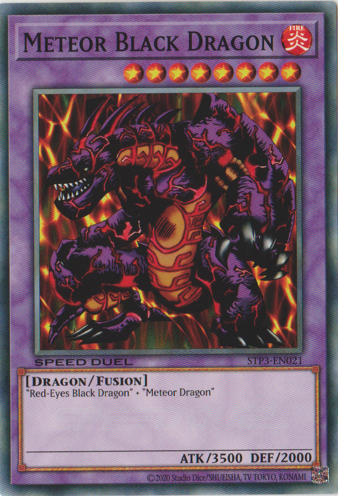 Meteor Black Dragon [STP3-EN021] Common | Dragon's Lair Comics and Fantasy Houston TX