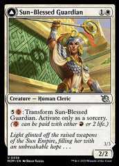 Sun-Blessed Guardian // Furnace-Blessed Conqueror [March of the Machine] | Dragon's Lair Comics and Fantasy Houston TX