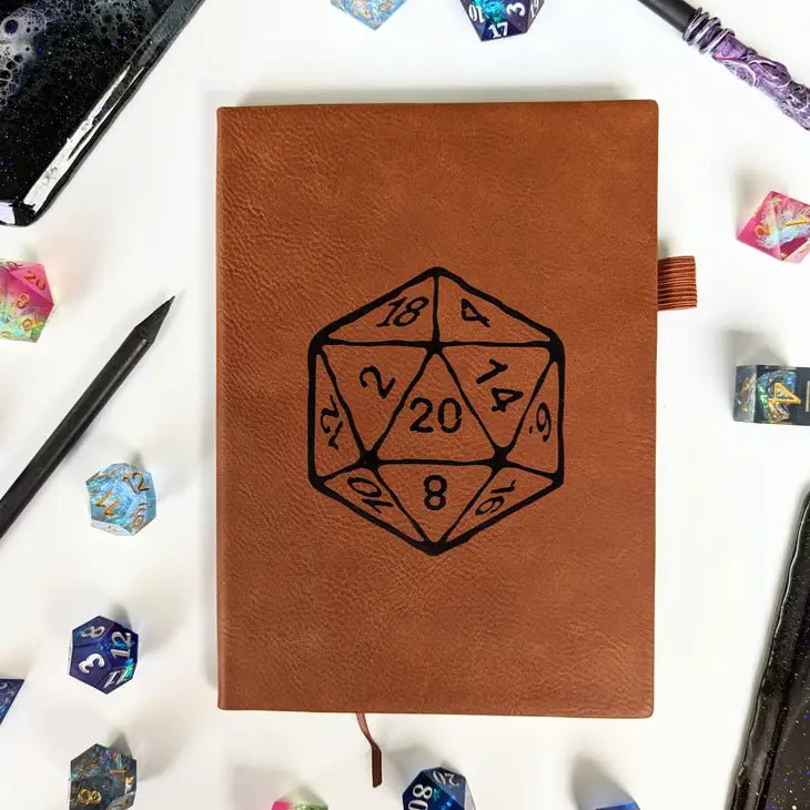 NTSD Leatherette RPG Mini Dot Journal | Dragon's Lair Comics and Fantasy Houston TX
