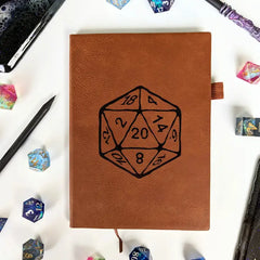 NTSD Leatherette RPG Mini Dot Journal | Dragon's Lair Comics and Fantasy Houston TX
