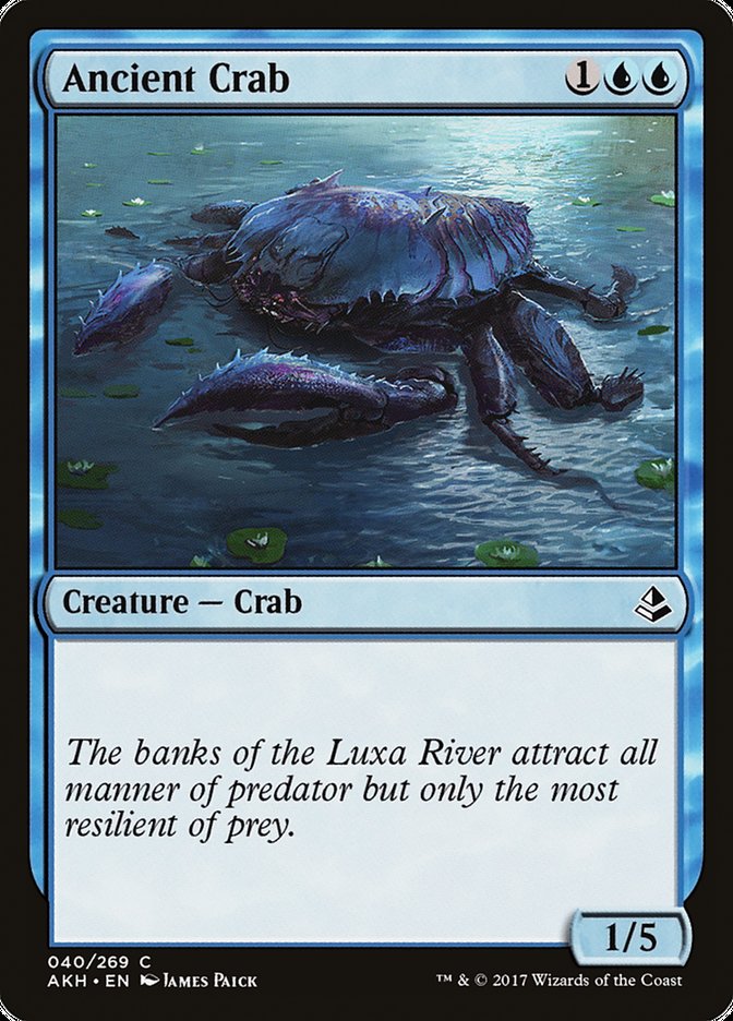 Ancient Crab [Amonkhet] | Dragon's Lair Comics and Fantasy Houston TX