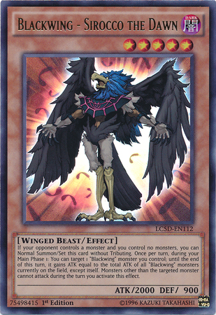 Blackwing - Sirocco the Dawn [LC5D-EN112] Ultra Rare | Dragon's Lair Comics and Fantasy Houston TX