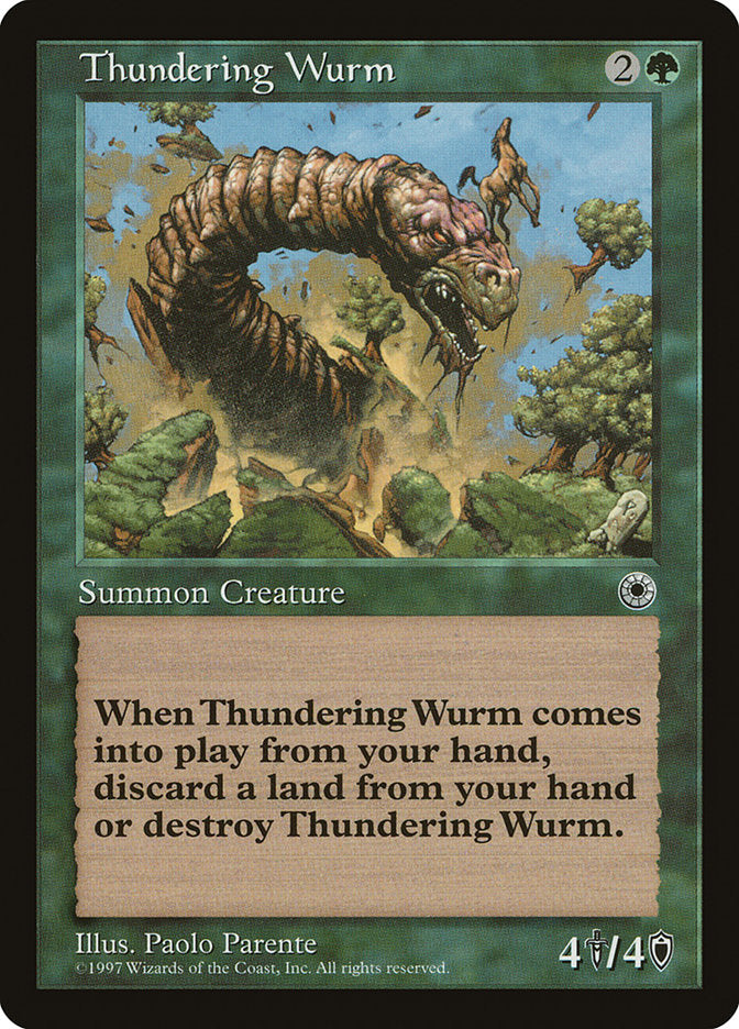 Thundering Wurm [Portal] | Dragon's Lair Comics and Fantasy Houston TX