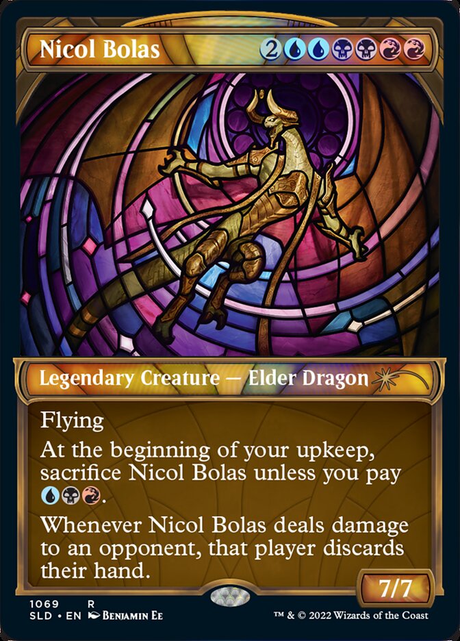 Nicol Bolas (Showcase Textured) [Secret Lair Drop Series] | Dragon's Lair Comics and Fantasy Houston TX