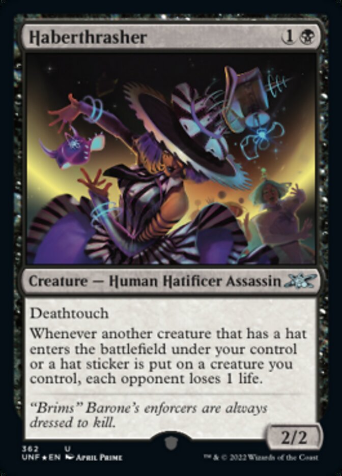 Haberthrasher (Galaxy Foil) [Unfinity] | Dragon's Lair Comics and Fantasy Houston TX