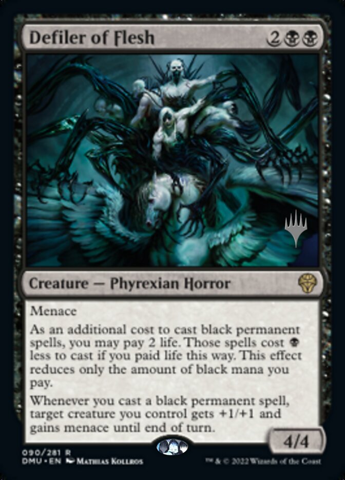 Defiler of Flesh (Promo Pack) [Dominaria United Promos] | Dragon's Lair Comics and Fantasy Houston TX
