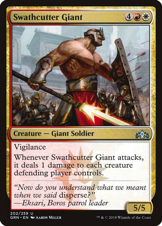 Swathcutter Giant [Guilds of Ravnica] | Dragon's Lair Comics and Fantasy Houston TX