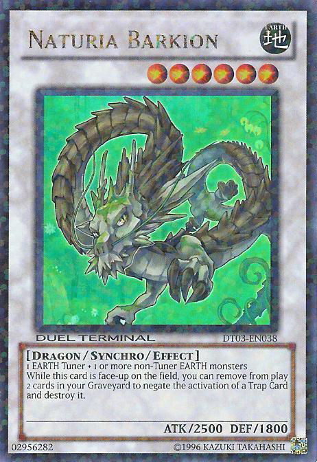 Naturia Barkion [DT03-EN038] Ultra Rare | Dragon's Lair Comics and Fantasy Houston TX