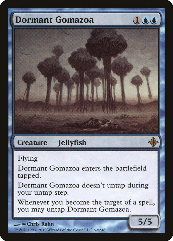 Dormant Gomazoa [Rise of the Eldrazi] | Dragon's Lair Comics and Fantasy Houston TX