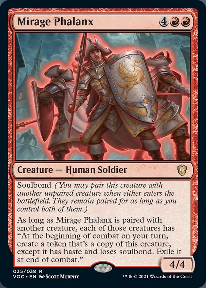 Mirage Phalanx [Innistrad: Crimson Vow Commander] | Dragon's Lair Comics and Fantasy Houston TX